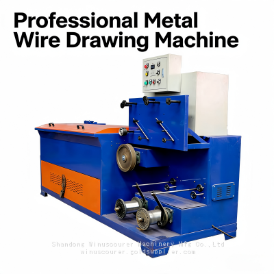 Máquina de estirado de alambre para esponjas de metal automática de 0.7 mm a 0.13 mm