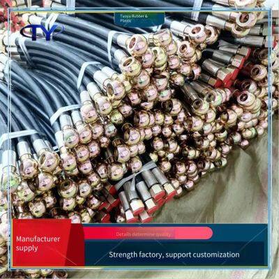 Underground Coal Mine High-pressure Rubber Hoses, Large-diameter Mud Rubber Hoses, Widely Used, High-pressure and High-temperature Resistant, Steam Hoses photo-4