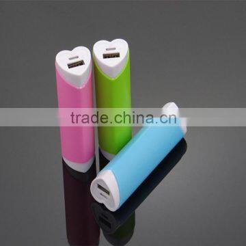 Heart Shapedm Mini Portable 2600mAH Power Bank photo-4
