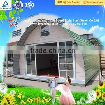 Transportable Modern Prefab Fiberglass Dome House/prefabricated light steel structure houses prefabricated dome houses