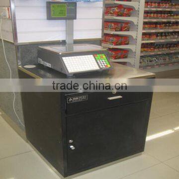 APEX supermarket stainless steel weighing table/table top weighing scale/weight table