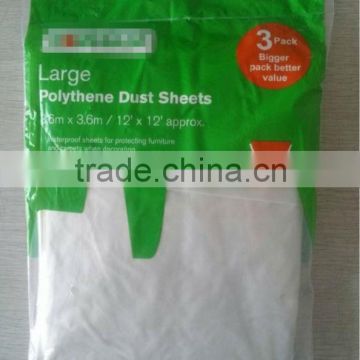 drop sheet dust sheet to protect furnitures