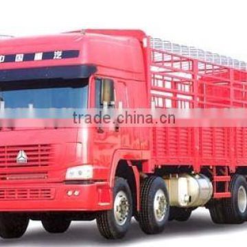 howo 8*4 cargo wagone lorry van truck eruo 2 made in china