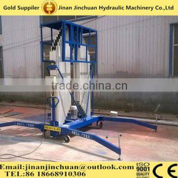 2015 Most Popular Mobile Aluminum One Man Lift Table Vertical Hydraulic Scissor Lift Price