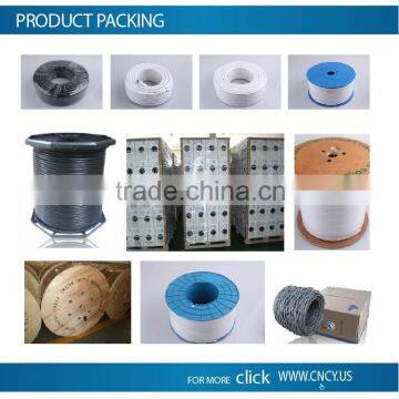 RG7 Coaxial Cable Copper Conductor Black With Rohs for CATV/CCTV photo-3