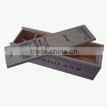 Rectangular Wooden Wine Box photo-4