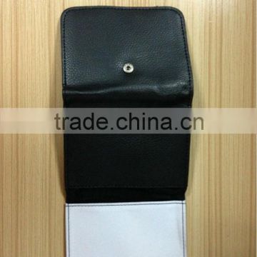 DIY sublimation wallet with 120*105mm,Canvas+100% polyester sublimation printing area