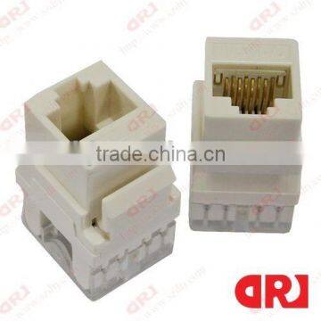 High-performance RJ45 UTP CAT6A Keystone Jack