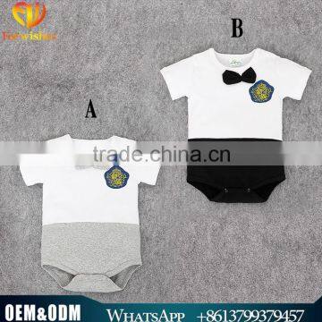 Latest Design British Style Baby Boy Romper Toddler Baby Jumpsuit Newborn baby Clothes