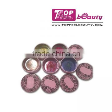 Tin package POUT POLISH lipbalm with flower in side