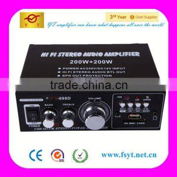 car shape mini speaker YT-698D support TF/FM