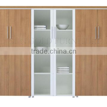 Chinese furniture import book almirah design models office filing cabinet with 6 doors (SZ-FCB316)