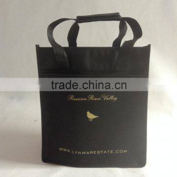 25cm x 25cm x 20cm 6 bottle non woven wine bag