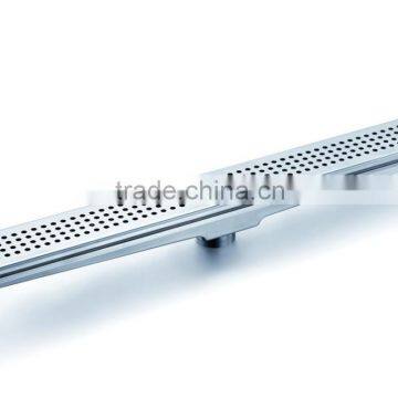 WaterMark Sloped Channel Base Stainless Steel Shower Floor Grate Drain