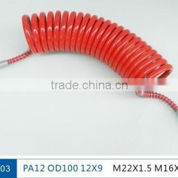 Trailer air brake coils,Polyurethane air brake coil