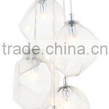 Modern Manpower Blown Glass Pendant Light photo-4