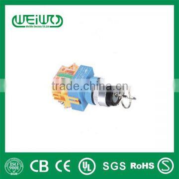 WL128BC-11Y2 anti-vandal interlock push button switch