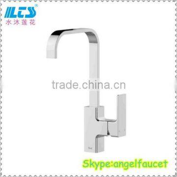 Chrome single handle 35mm cartridge brass mixer kitchen faucet price