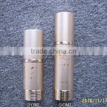 Airless Pump Bottle aluminum Cosmetic Container