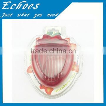 2015 new plastic strawberry slicer cutter