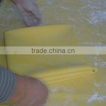 Natural latex rubber sheet