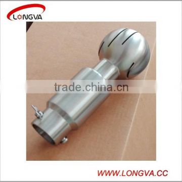 sanitary stainless steel tank bolted cleaning ball