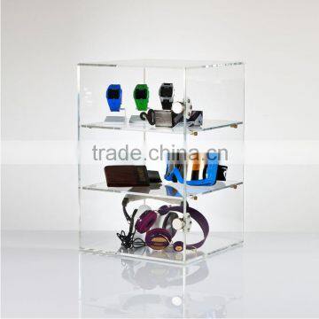 Transparent Acrylic Display Cabinet For Retail counters