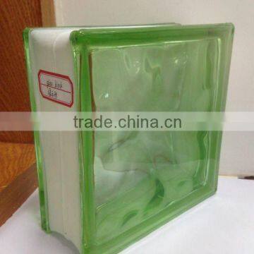 green glass block /color glass block for decoration