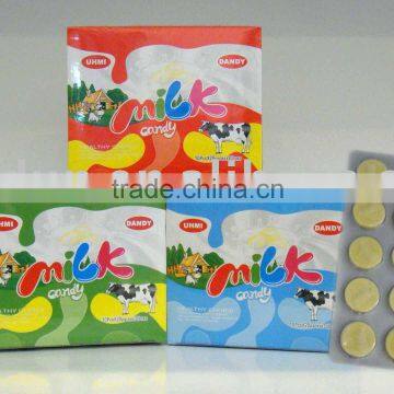 dry table milk candy