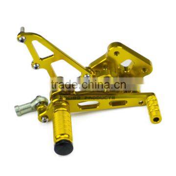 ARS-K6 Customized CNC Aluminium Racing Footrest Peg Motorcycle for Suzuki GSXR 600/750 06-09 photo-5