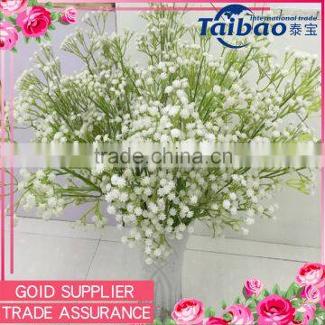 60cm 5branch 135heads artificial plastic baby's breath plastic gypsohila