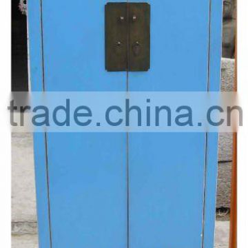 Chinese Antique Blue Wardrobe / Wedding Cabinet