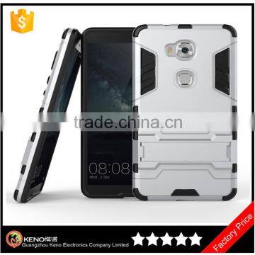 China GZ supplier kickstand PC TPU case for huawei honor 5x