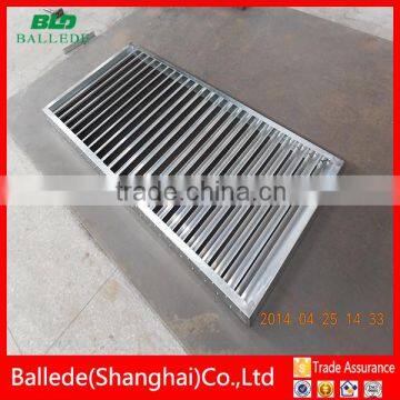 waterproof exterior louver in wall