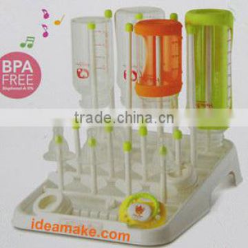 Baby Milk Bottle Drying Rack and glassware drying shelf