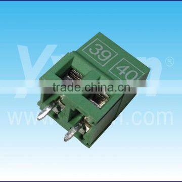 2pin number 39&40 green color wire to board connector Terminal Block