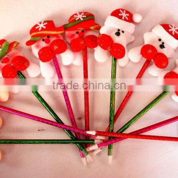 Best Selling Cute Little Doll Christmas Decorations Christmas Ball Pen