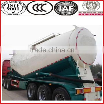 factory supply low price 3 axle 43m3 cement tanker trailer for sale