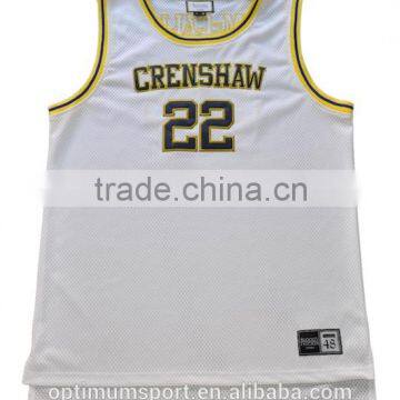 OEM Custom Dri Fit Basketball Jersey