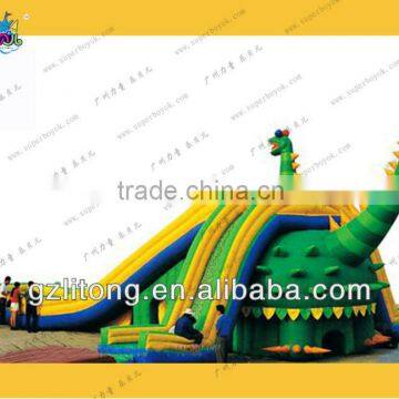 Adult Giant Commercial Grade Inflatable Water Slides 9-3f