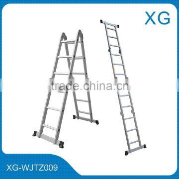 4x4 steps multipurpose ladder,Aluminum multi folding ladde,Multi-functional ladder