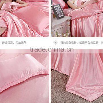 Colorful Silk Quality Duvet Cover,bedding Sheet Sets photo-3