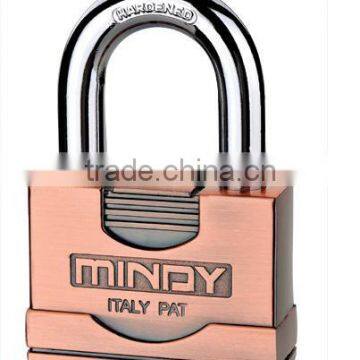 Top Security Zinc Alloy Square Type Vane padlock