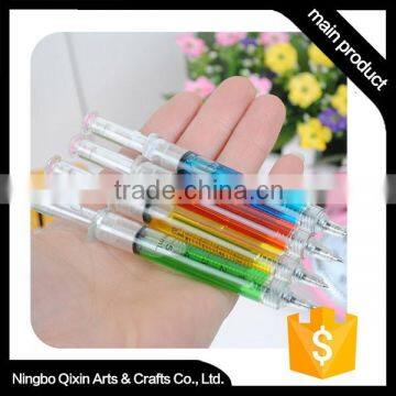 Hot Sale Syringe Shaped Function 0.5mm Ballpoint Pen