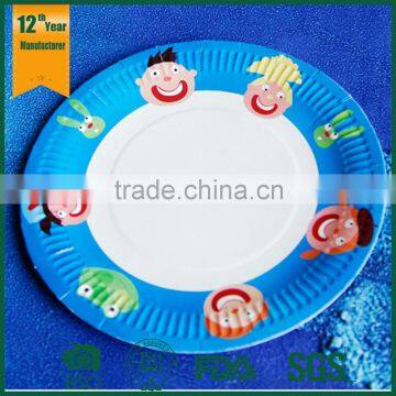 Custom Printed Disposable Paper Plates,paper Plate Storage,green Paper Plate photo-6