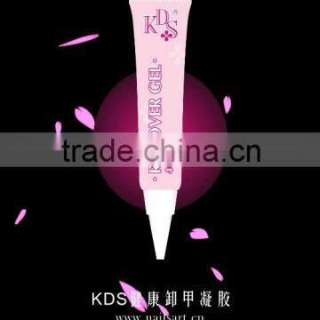 Cosmetic brand remover gels for nails art