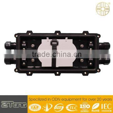 zhantong hot sale fiber optical joint box china manufacturer OEM plastic waterproof outdoor fiber optical joint box