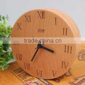 wooden clock