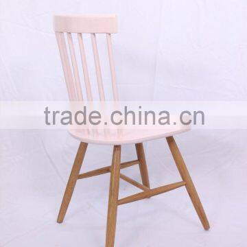 Wood Windsor Dining Chair for Cafe Use