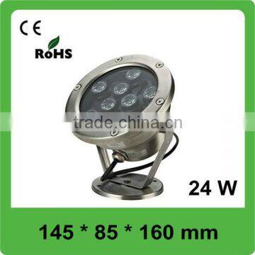 High quality CE and ROHS AC12V-24V IP68 LED light underwater light boat, 3 years warranty